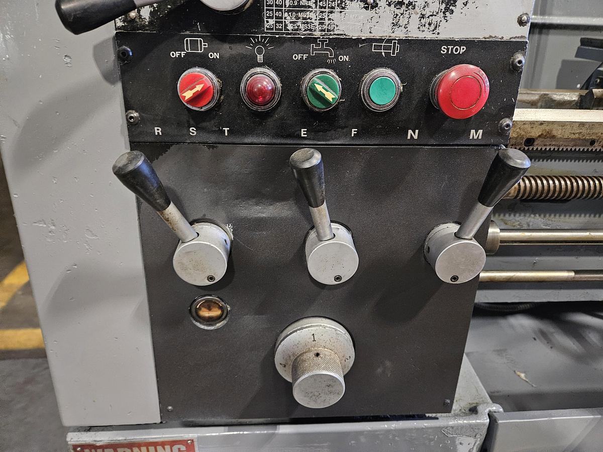 Used SHARP 1340E ENGINE LATHE – 13" x 40" – EXTENSIVE TOOLING – EXCELLENT CONDITION!!