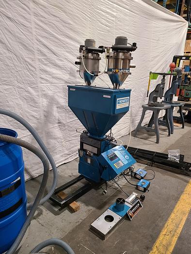 Used Novatec Complete Plastic Resin Batch Blending System