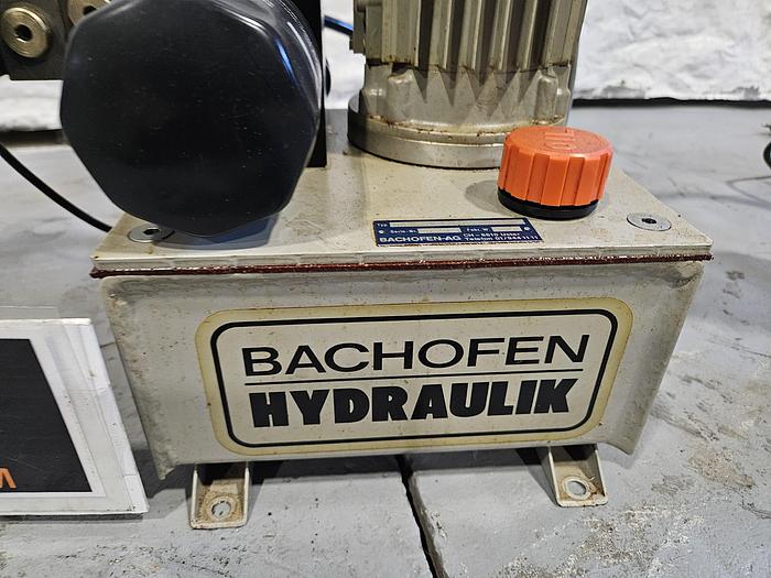 Used Bachofen Hydraulik HA3BL190 Hydraulic Pump with Valves