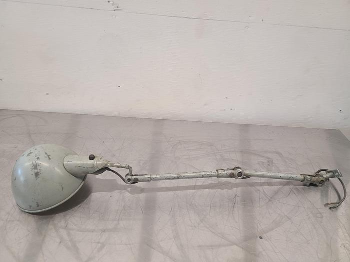 Used 31 Inch Work Light Industrial Steam Punk Lamp Machine Articulating 110V