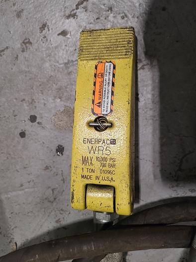 Used Pneumatic Hydraulic Clamp Clamping Mechanism with Foot Pedals