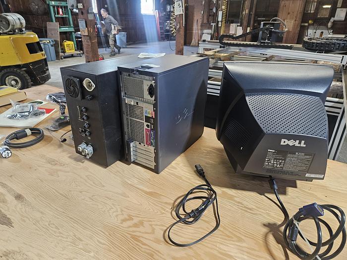 Used Micro Edge Retro System 5x10 Plasma Cutting Machine with Power Max 1650 G3 Series Fast Steel Cutting