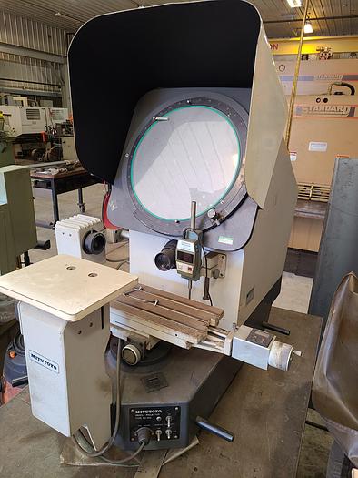 Used Mitutoyo PH 350 Optical Comparator 14 Inch