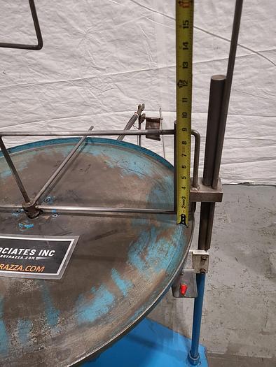 Used 30" Motorized Material Stock Reel 110 Volts