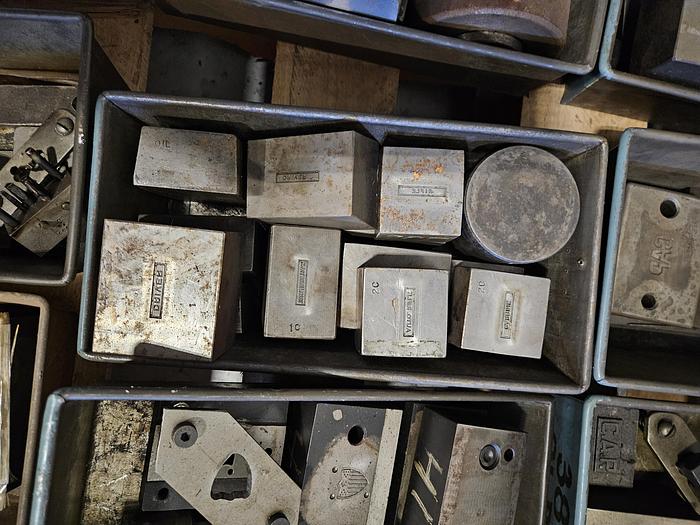 Used Military Insignia Tooling for making Medals Rank Designations Hundreds of Styles for punch press