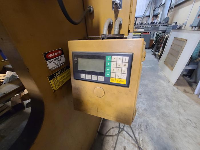 Used Standard Metal Brake Model AB 200 with Back Gauge  Serial Number F100321291