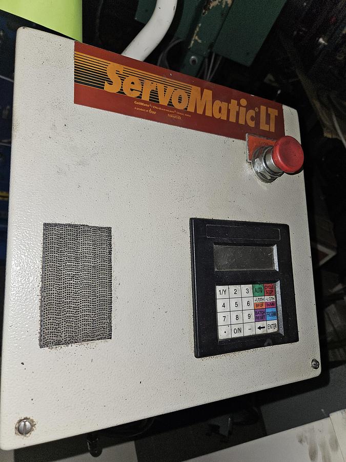 Used Coil Handling Equipment SMLT 4 inch Servo Feed System with Servo-Matic Controller