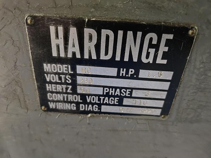Used Hardinge Super Precision HC Chucker Turret Lathe with Tooling Running Perfectly! Drill Tap Groove FAST!