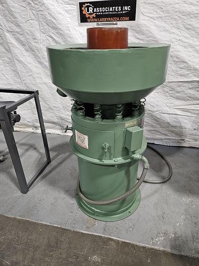 Used Sweco 1.2 Cubic Ft Vibratory Finisher 230v 3 phase Polish Debur Metal