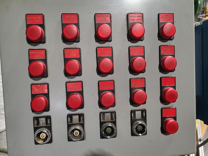 Used Minster B1 22 Ton Punch Press Air Clutch Air Brake