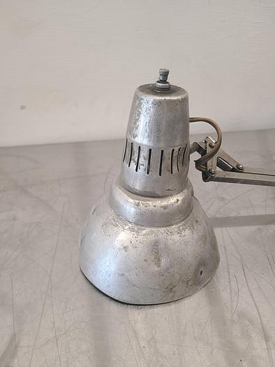 Used 28 Inch Work Light Industrial Steam Punk Lamp Machine Articulating 110V
