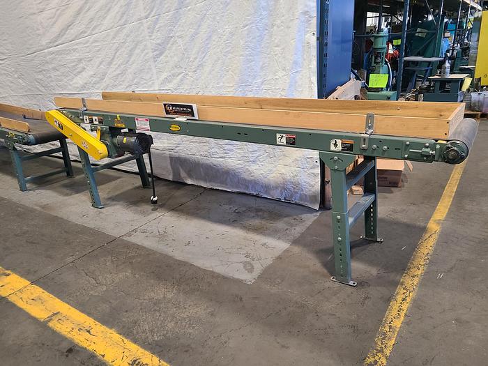 Used 11 Foot x 18 Inch Motorized Belt Conveyor