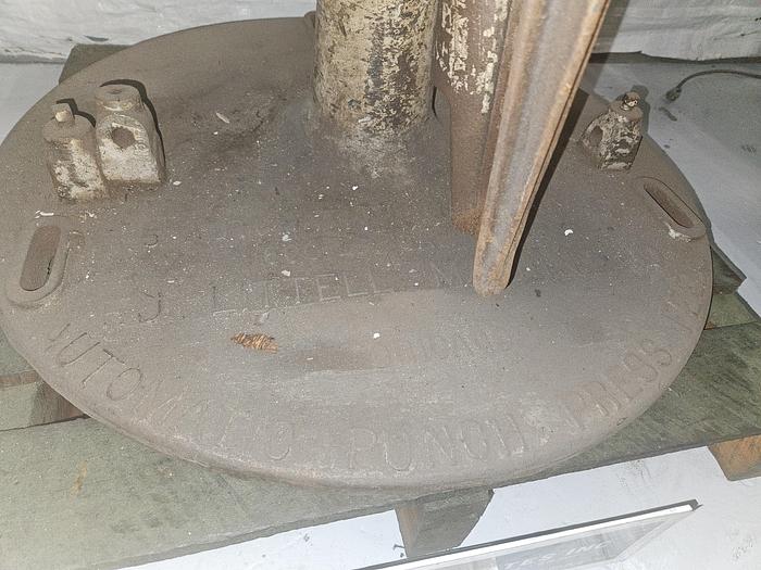 Used Littell 3500 Lb. Metal Stock Feed Reel Payoff Adjustable 48 inch