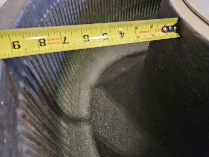 Used Sweco 10 Cubic FT Vibratory Finisher with Automatic Separation Smooth Polish Metal Plastic Fast Pristine! 