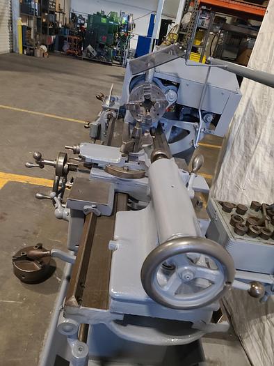 Used Hendey Metal Lathe 15 Inch Swing x 50 Inch Bed with Tooling