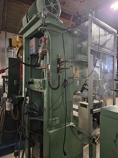Used BLISS 35 Ton Stamping Punch Press Air Clutch & Brake 220v