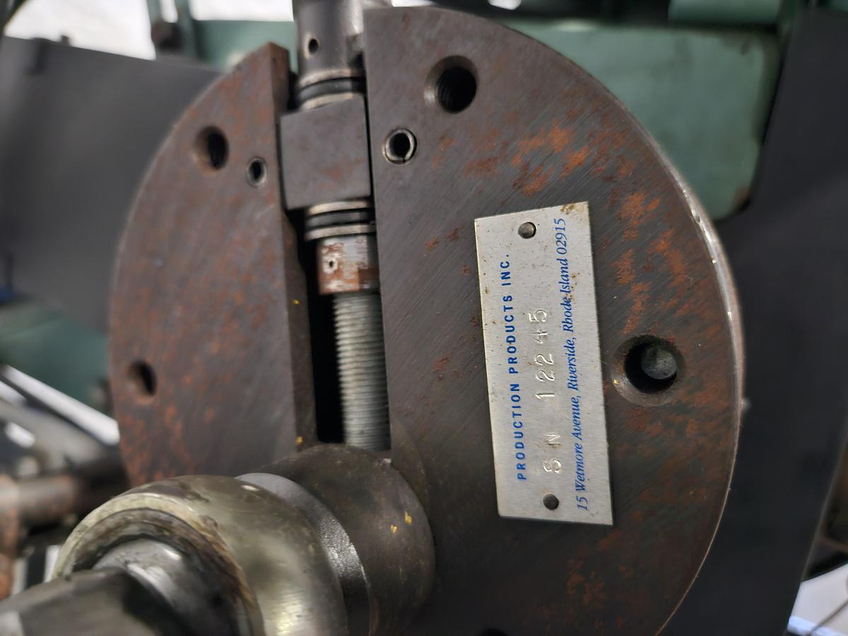 Used Perkins Model 5C 5-Ton Punch Press – Air Clutch / Air Brake – with Roll Feed – Tested!! in Excellent Condition!