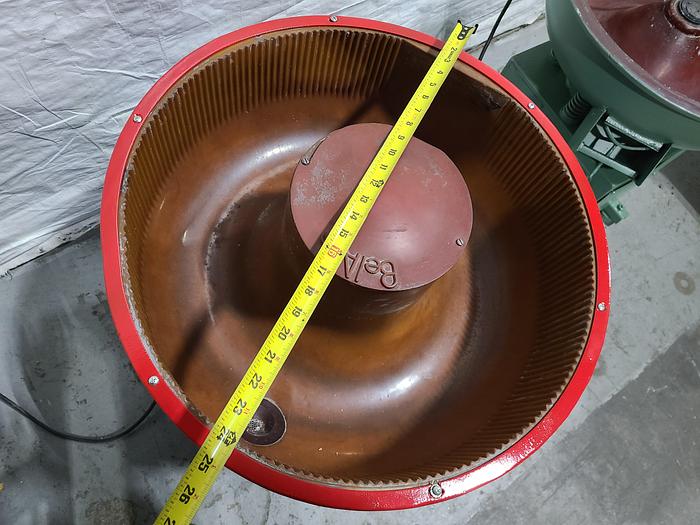 Used Belair 24 Inch Vibratory Finishing Machine 110 Volts