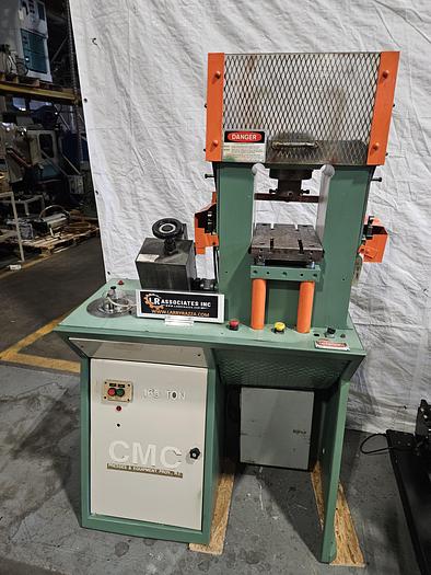 Used CMC 165 Ton Hydraulic Coining Press Hobbing Gold Silver