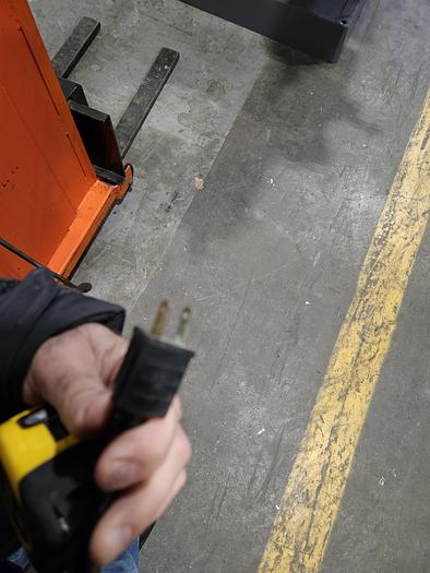 Used Presto Electric Lift Truck Manual Push Model C62 counterweight stacker 1000 Lb Capacity 