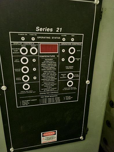 Used High Voltage Transformer Pri 13800 Sec 480V 277V 3 Phase 1000 KVA