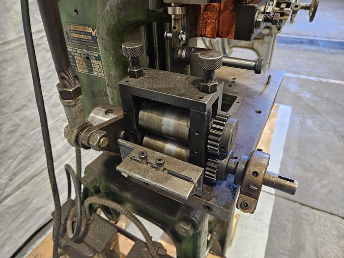 Used Perkins 9 Ton Punch Press  Stamping Crimping Steel Brass