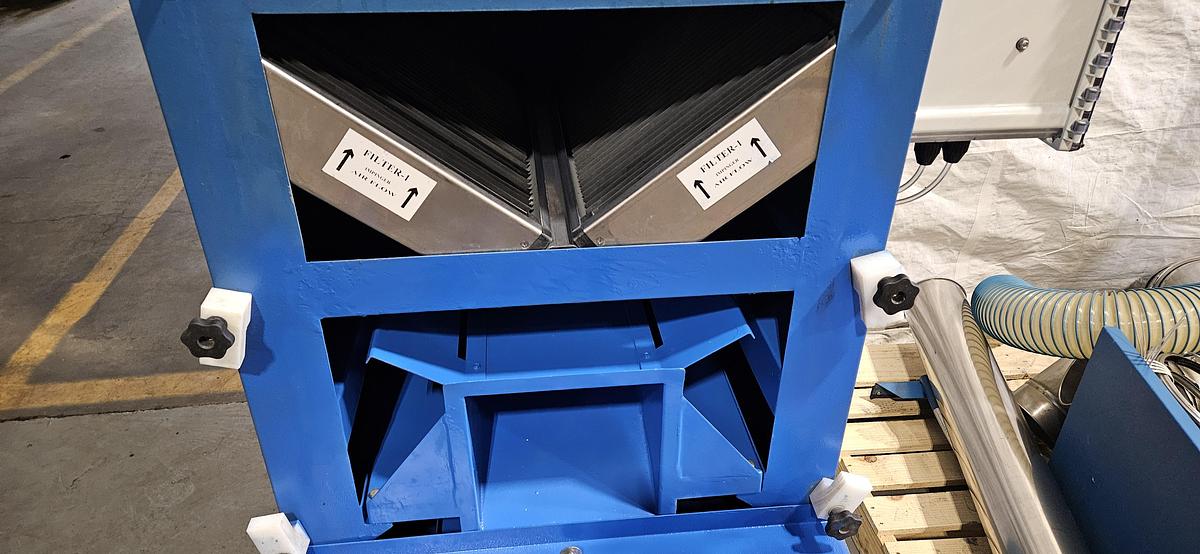 Used FILTER 1 HYDROTRON WET DUST COLLECTOR – 1000 CFM – COMBUSTIBLE DUST SAFE – 460V 3PH