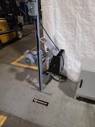 Used Metal Scrap Stock Chopper Chops Recycles Brass Steel