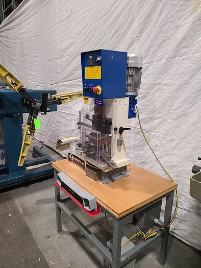 Used Nuova Gamma Crimping Press for Electronic Wire Assembly Termination
