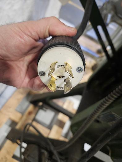 Used Perkins 9 Ton Punch Press  Stamping Crimping Steel Brass