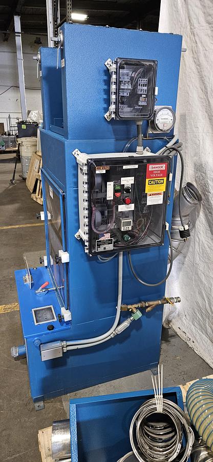 Used FILTER 1 HYDROTRON WET DUST COLLECTOR – 1000 CFM – COMBUSTIBLE DUST SAFE – 460V 3PH