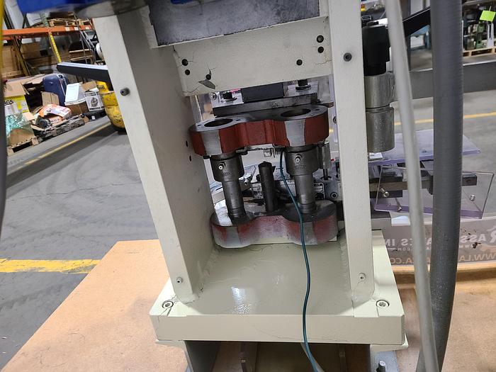 Used Nuova Gamma Crimping Press for Electronic Wire Assembly Termination