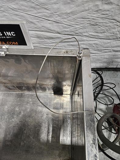Used Crest Dual High Intensity Ultrasonic Cleaner System 25 Gallon Heated SS Tank 4G-500 Cleaning Metal Fast!