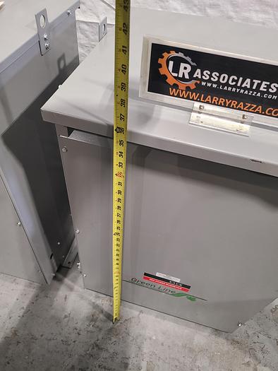 Used Green Line Rex Power Magnetics 3 Phase Transformer Primary 208 Secondary 416Y/240 75KVA TESTED!