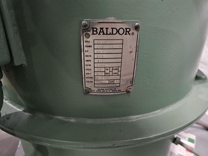 Used Sweco 1.2 Cubic Ft Vibratory Finisher 230v 3 phase Polish Debur Metal