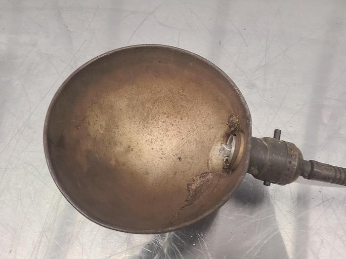 Used 20 Inch Work Light Goose Neck Industrial Seam Punk Lamp Machine Articulating 110V