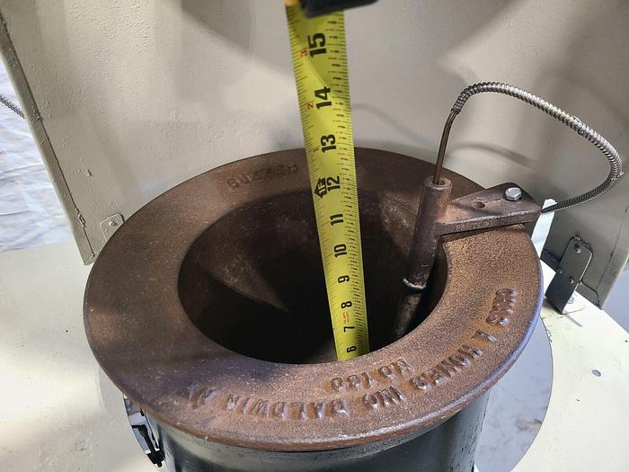 Refurbished Metal Melting Furnace 160 Lbs Capacity Lead Tin Zinc Cast Fishing Lures Sinkers