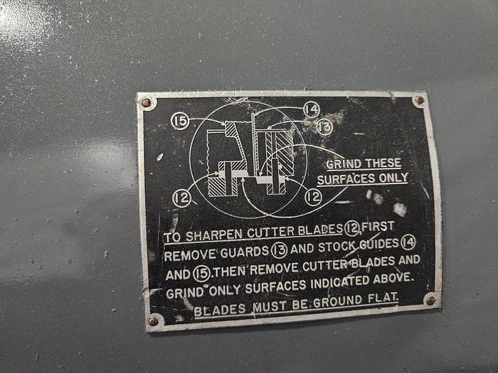 Used Cooper Weymouth 6" Scrap Chopper Recycle Shred Metal Brass Steel Copper Flat Stock with extra blades!