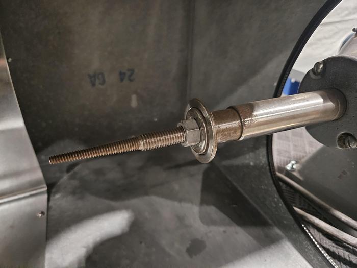 Refurbished Double Head Polishing Buffing Self Contained Machine with Dust Collector 220V 3450 RPM