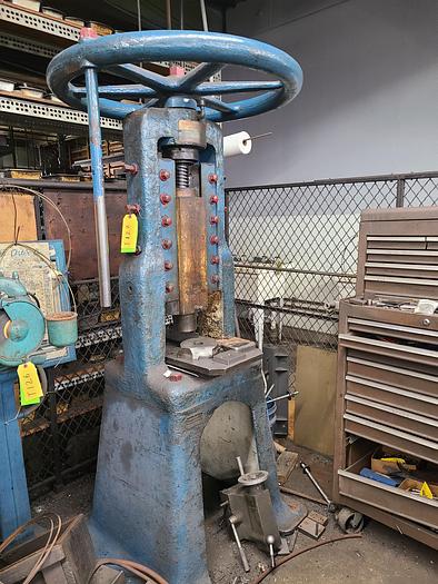 Used Large H Frame Fly Screw Press Metal Smith Forging
