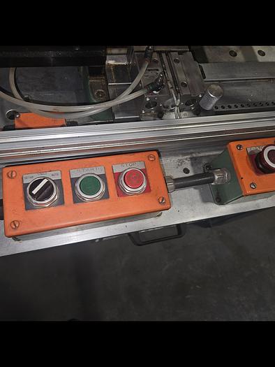 Used Automatic Tube or Rod Cutting Sawing Machine Feed & Cut Continuously cuts length