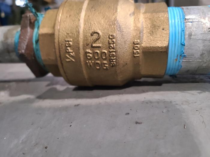 Used Quincy Air Filter for Compressor with 2 Inch Valve