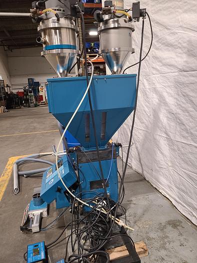 Used Novatec Complete Plastic Resin Batch Blending System