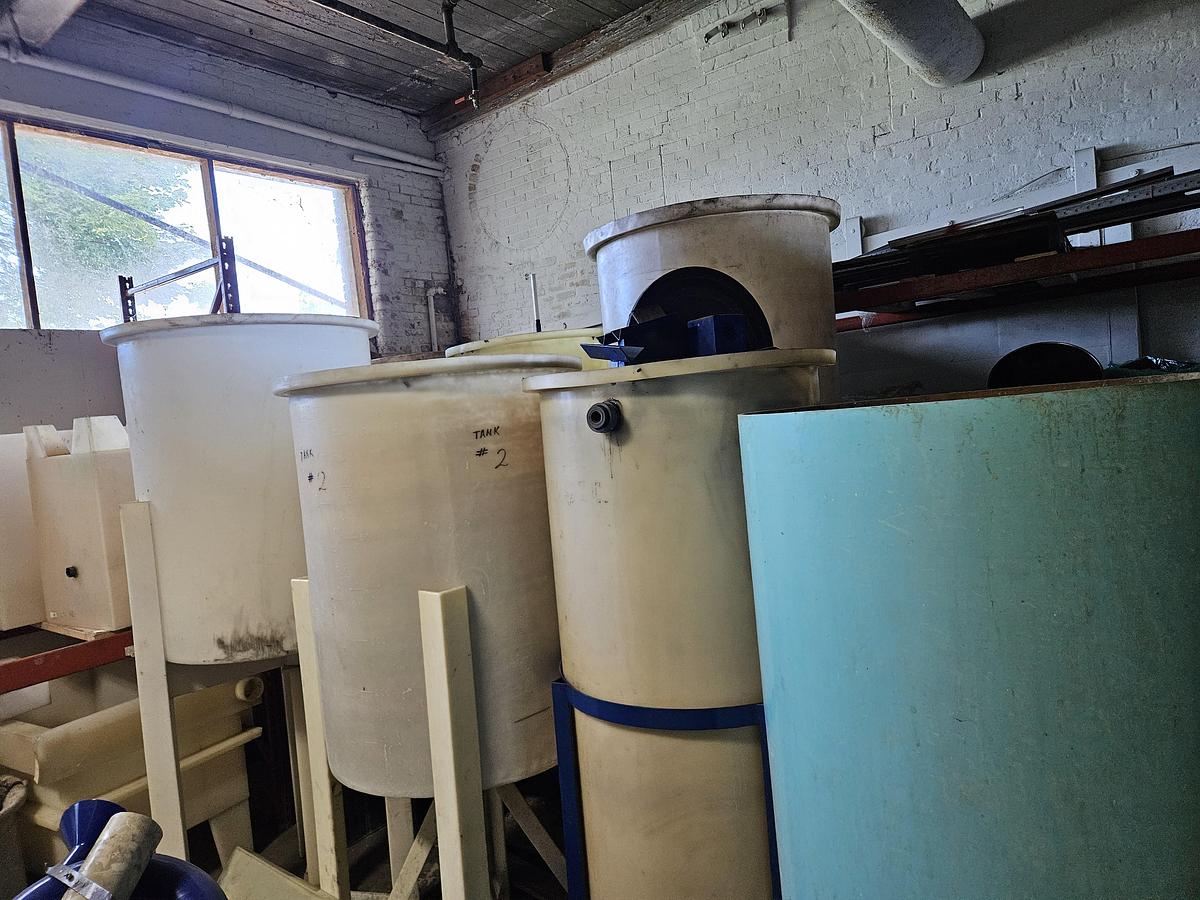 Used Large Waste Treatment Tanks Various Sizes Available