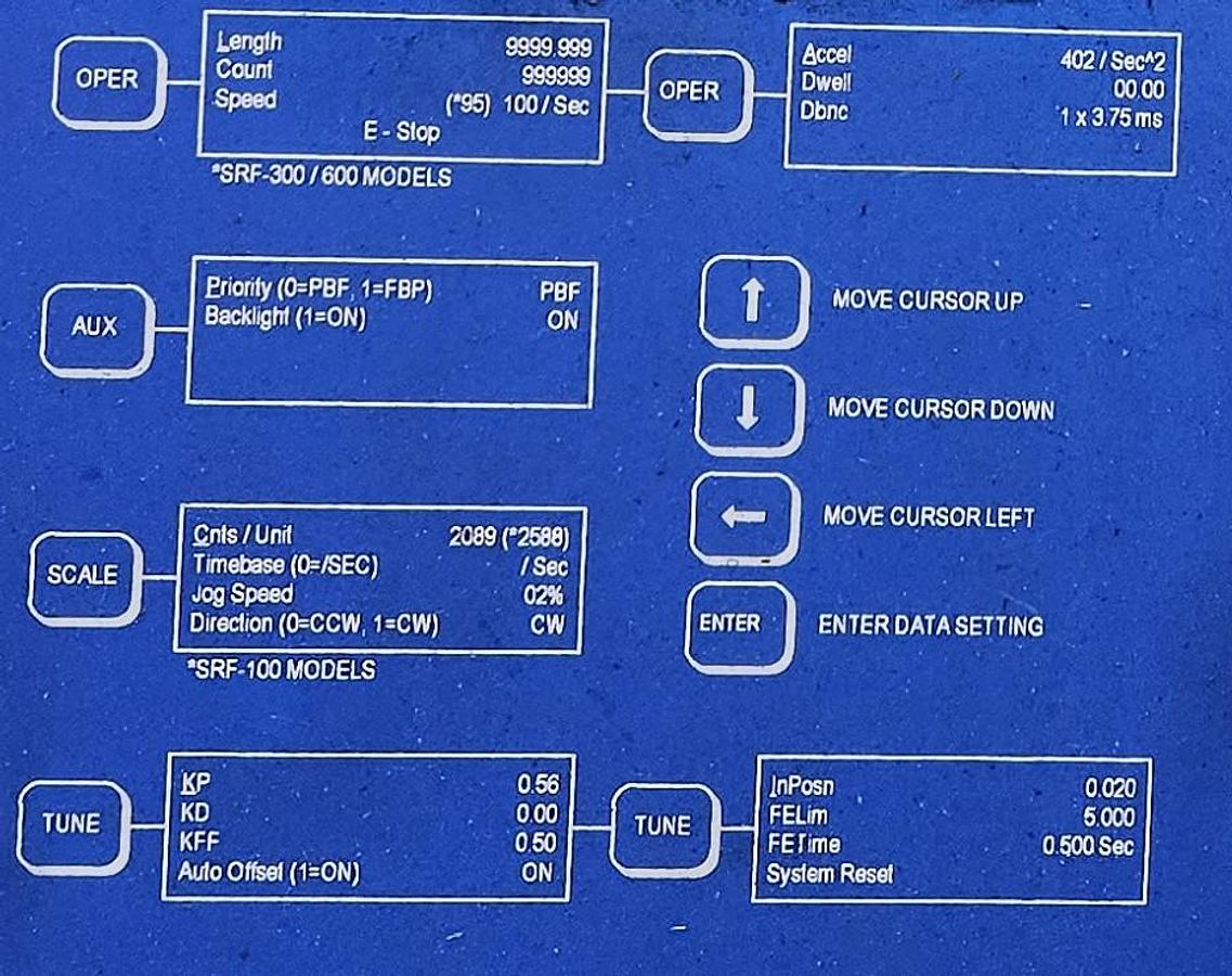 Used EDGE PA 8" Servo Feed for Stamping Press Side with control panel Metal Stock Feed