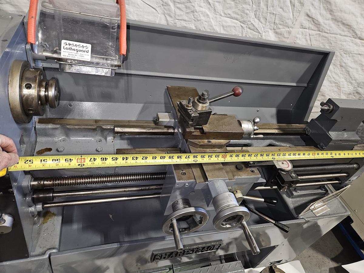 Used SHARP 1340E ENGINE LATHE – 13" x 40" – EXTENSIVE TOOLING – EXCELLENT CONDITION!!