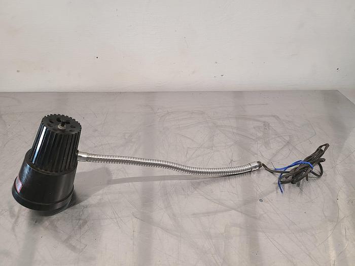 Used 16 inch Work Light Goose Neck Industrial steam punk lamp machine articulating 110V