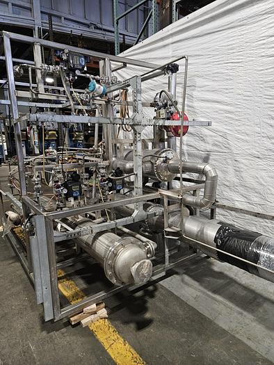 Used VOBIS DMSO Solution Fractional Distillation System 25 kg/h Built in 2020 in Pristine Condition!