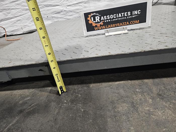 Used Digiweigh 10,000 Lb Digital Floor Pallet Scale 48 Inch Lb or KG