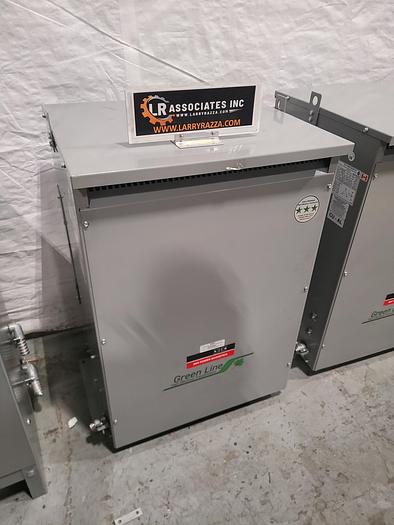 Used Green Line Rex Power Magnetics 3 Phase Transformer Primary 208 Secondary 416Y/240  75KVA TESTED! 